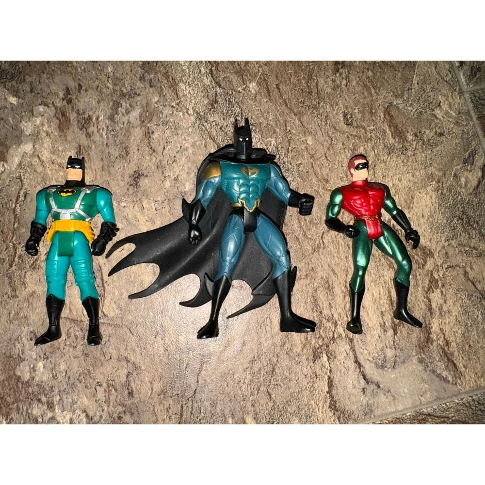 Vintage Kenner DC Batman Action figures lot‎ of 3